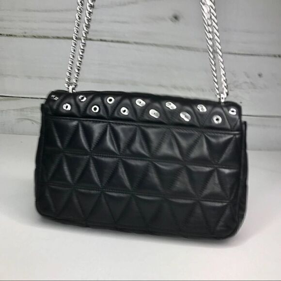 Michael Kors Black Chain Shoulder Bag NWT - Picture 3 of 7